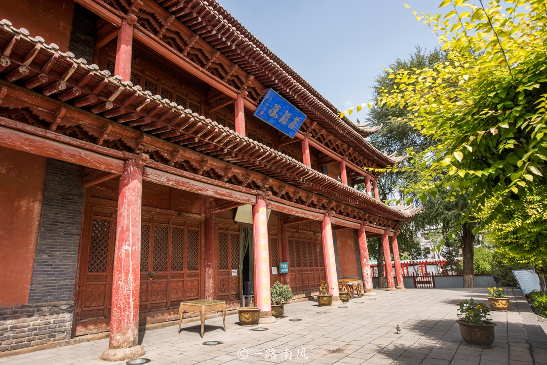 甘肅千年木塔寺,全塔沒有用到一釘一鉚,至今無人知道始建年份_張掖