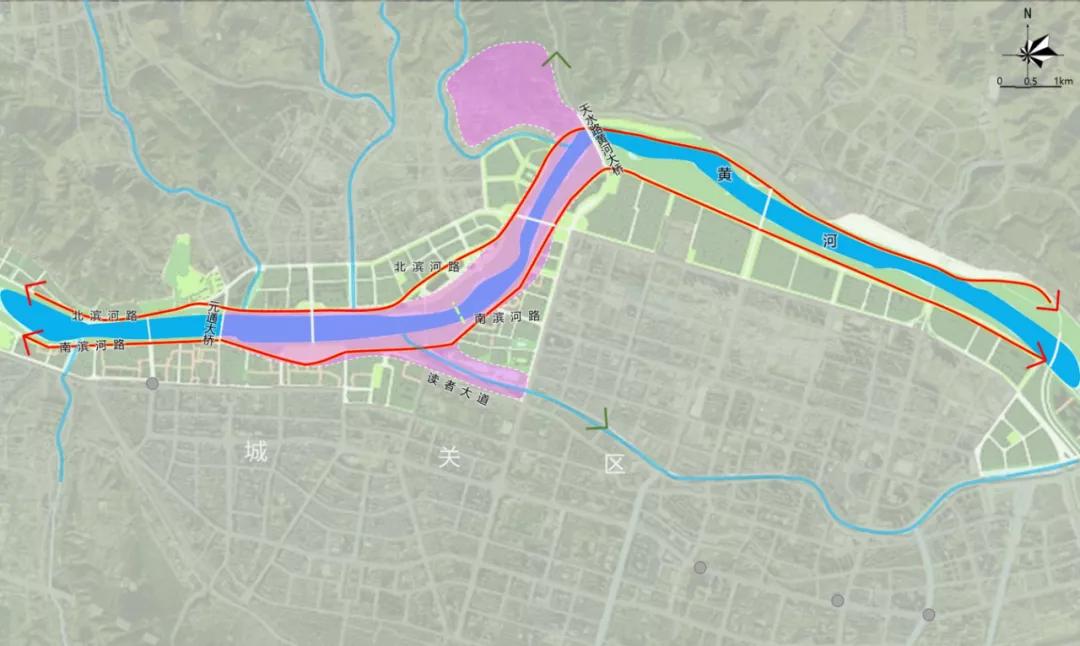 兰州马滩南河道规划图图片