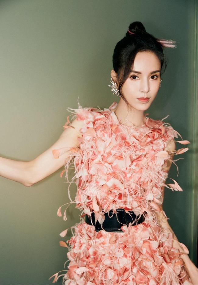 羽毛 赵雅芝、温碧霞、陈松伶、李若彤四世同框，同穿礼裙，各有风采