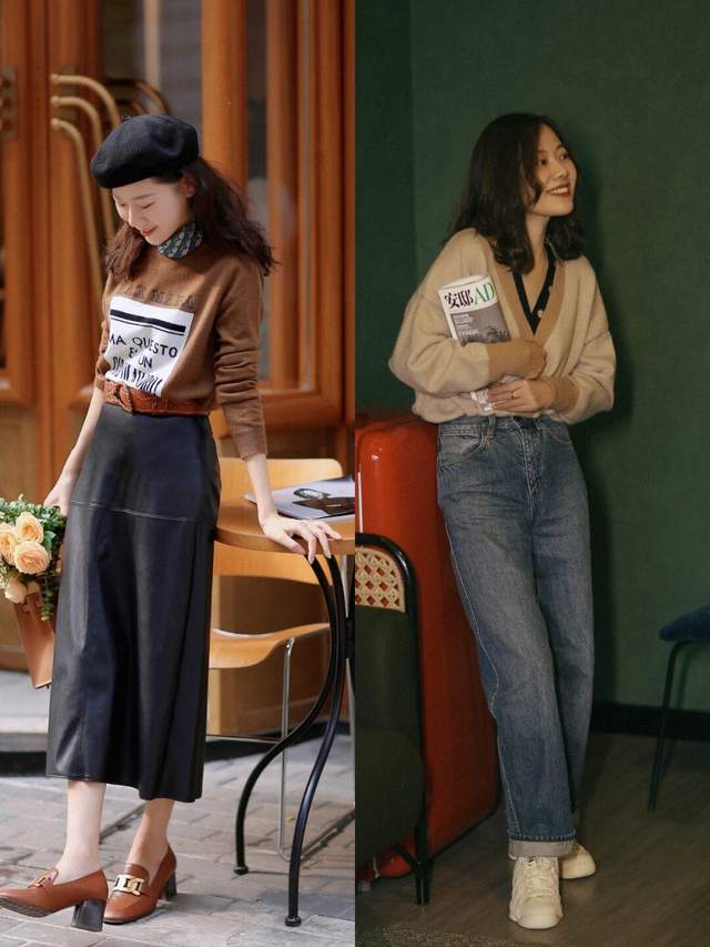 魅力 普通女生怎么穿显高又显瘦？针织衫搭配阔腿裤，不光高级还很减龄