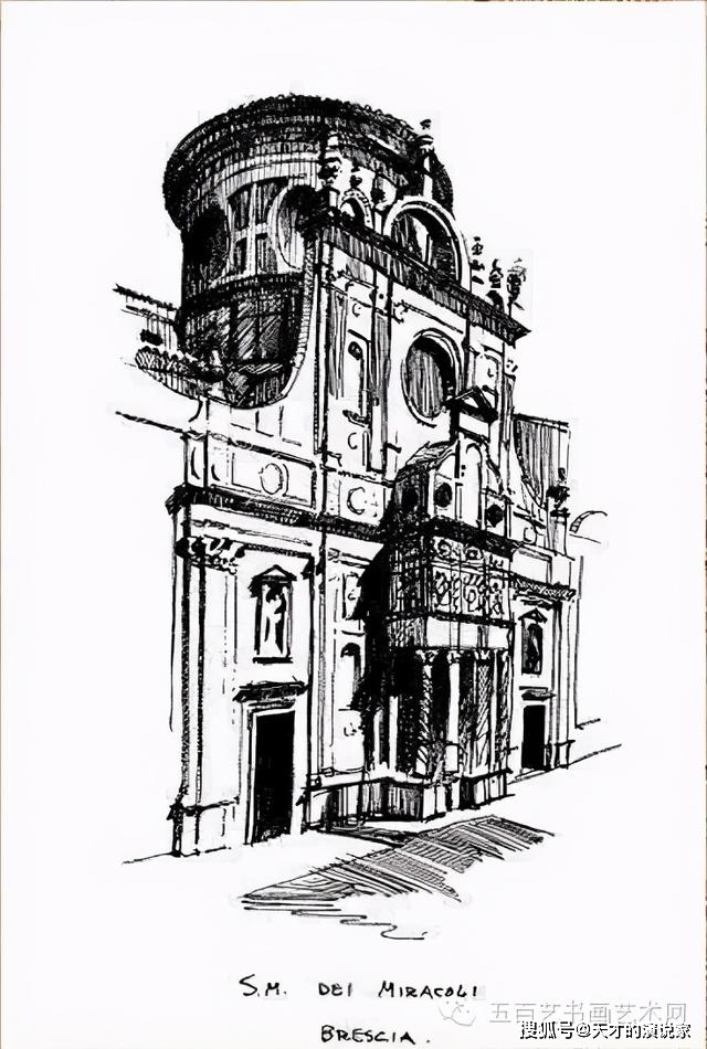 看了梁思成的手绘,你就明白林徽因为什么选他了_建筑