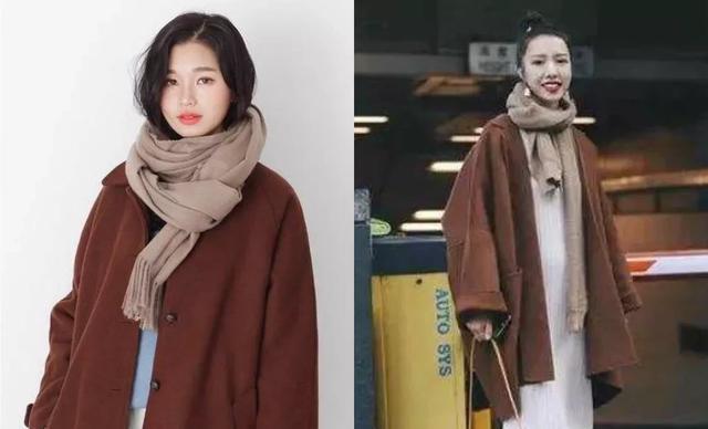 什么 焦糖色大衣配什么颜色的围巾比较好？