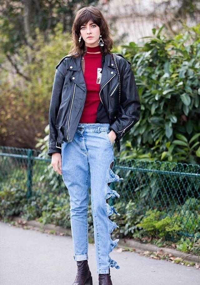 毛衣 过年穿红色，这样穿时尚又得体！