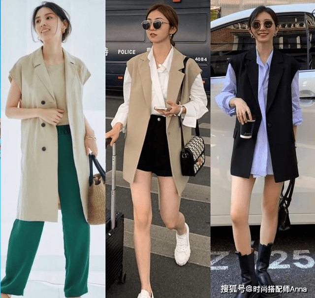 纸片人 秋天到了,来看看这个韩国小姐姐的显瘦穿搭,学她穿成“纸片人”