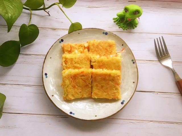 煎饼|早餐吃蔬菜蛋饼,营养又省时,几分钟搞定,再也不担心吃不上早餐