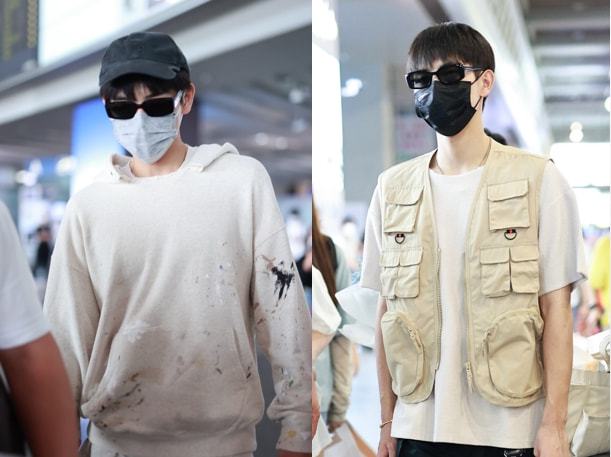 颜色 陈凯歌小儿子陈飞宇，私下穿着虽简单随性，但不缺时髦吸引力