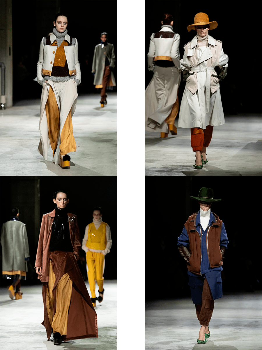 颜色 Undercover 2021秋冬，从不同的角度出发，以个人和情感化来阐释潮流