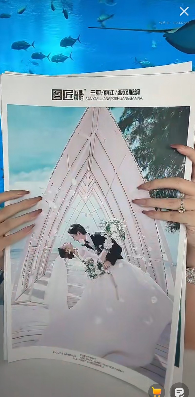 伊伊就发布了多条预告视频,在视频中,她透露这次想要拍婚纱照的有福了