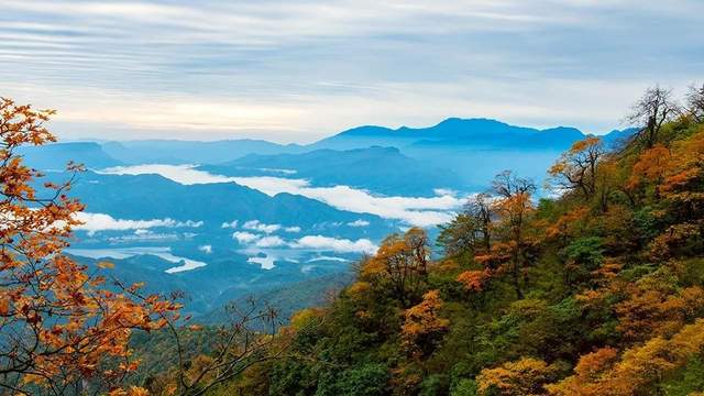 瓦屋山撞見秋日美好