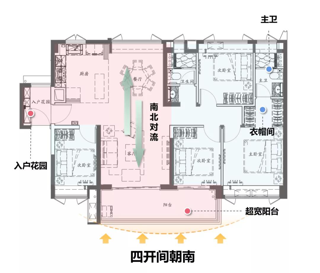 花熙府户型图图片