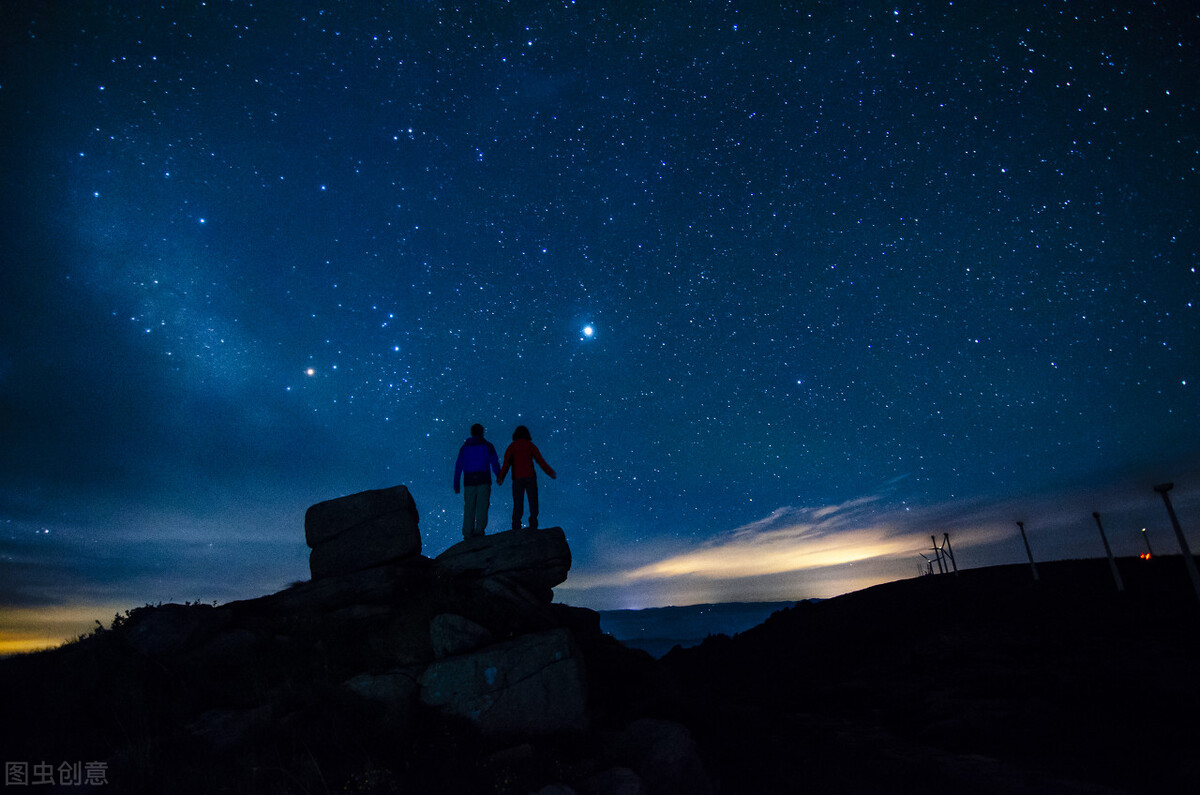 夜晚看星星的入门装备,敦煌秘境观星团