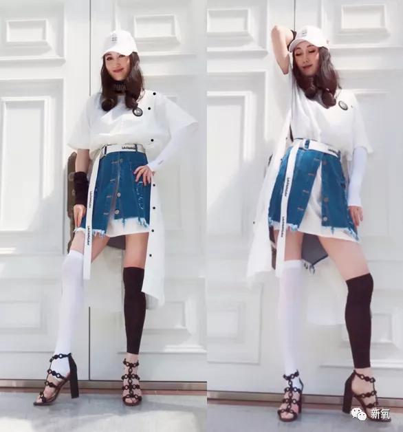 美人 被路人偶遇的张柏芝，这状态，会是传说中的怀四胎吗？