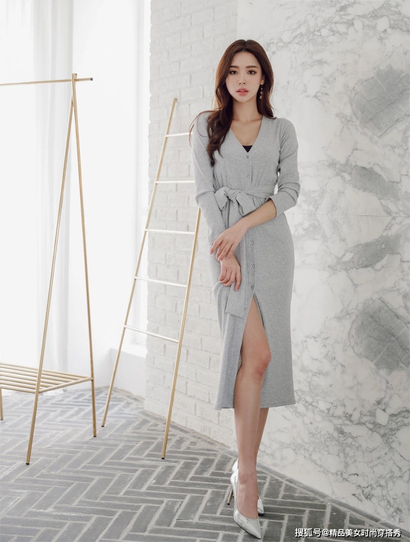 乐享 穿针织裙的女人到底有多美?