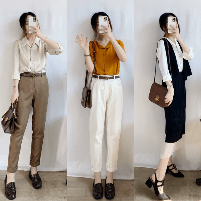 职场 简单利落的职场穿搭！这些穿搭简单干净有气场，干练稳重又温柔