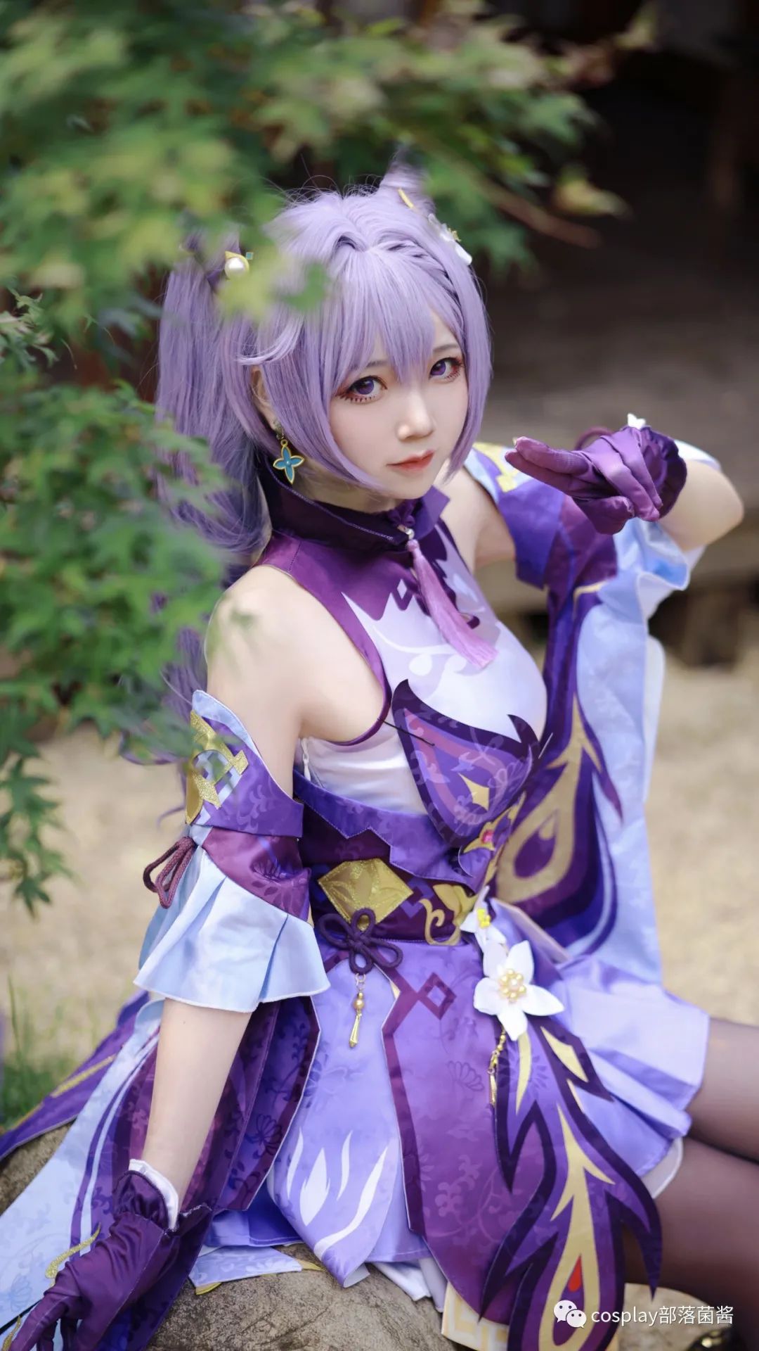 cos:原神刻晴cos正片@楚楚子