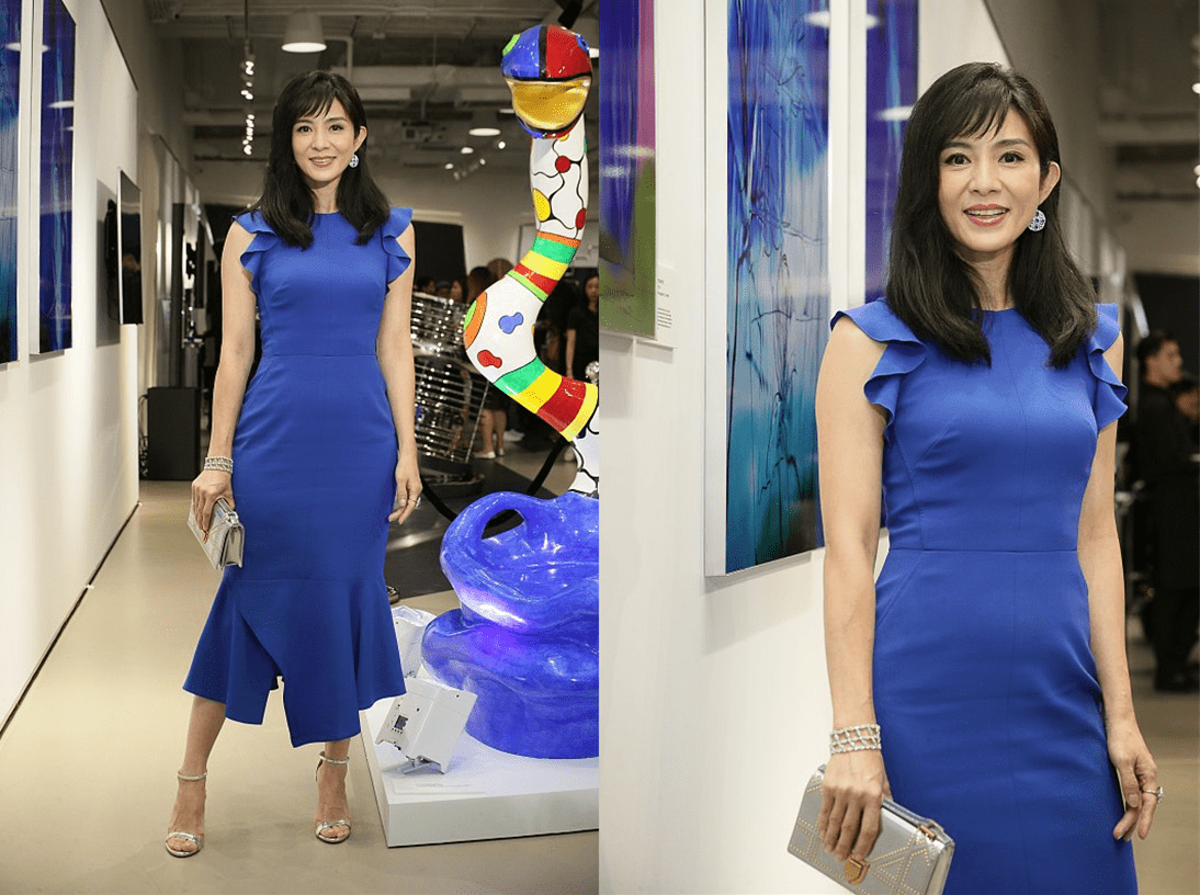 身材 杨采妮穿这裙子真好看，虽然有“装嫩”的嫌疑，但一点不让人讨厌