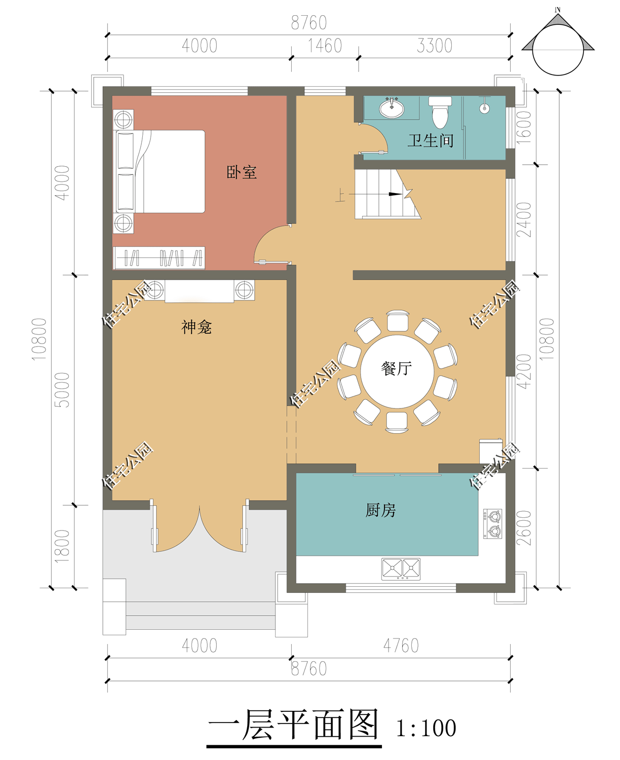 农村建房没有堂屋能行吗分享15套带堂屋的户型总有一套适合你