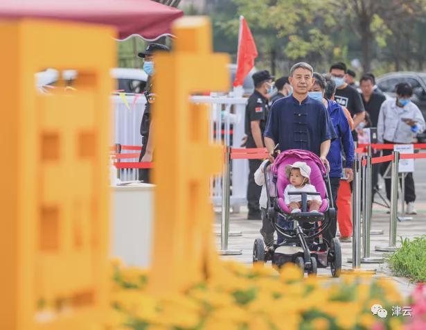 地方|长假首日，天津这些地方开启“人从众”模式！