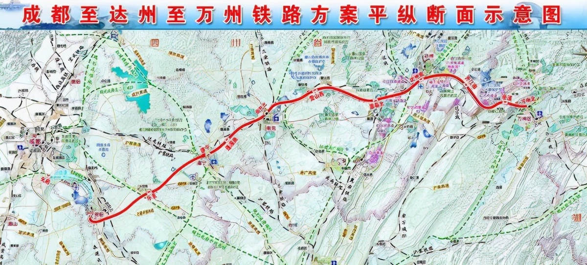 四川在建高铁线路图图片