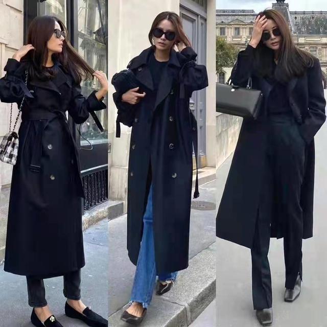 棕色 气质女神秋天离不了“大衣”，短款、长款轻松驾驭