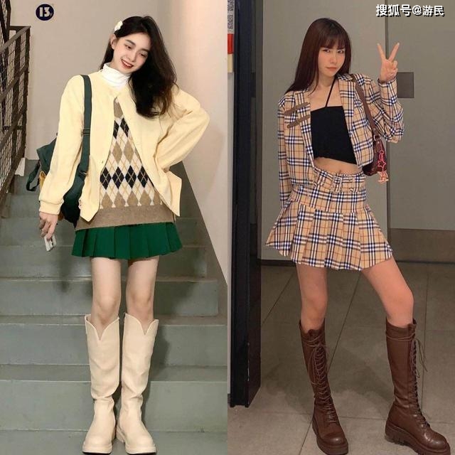 面的 入秋以后，靴子要“长”不要“短”，选对长度就不怕尴尬！