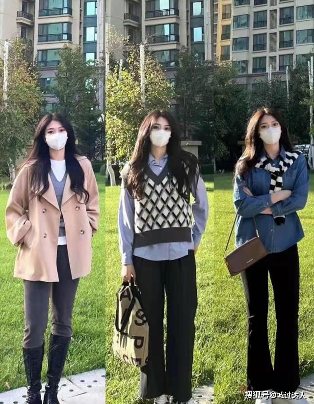 卫衣 秋天骨架大的女生怎么办？这些穿搭来解决，搭配不复杂又显瘦