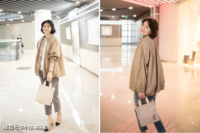 经典 这位中年妈妈真会穿，“4件外套”惊艳所有人！详细穿搭干货附上