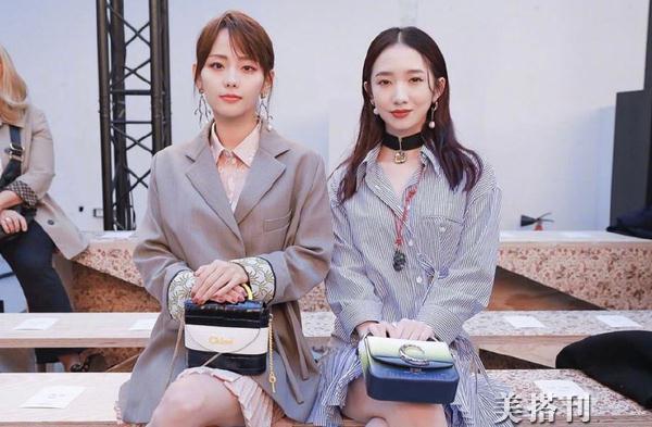 事件 粉丝别撕了!张嘉倪孟美岐同看秀衣品八成相似,都穿短靴秀美腿