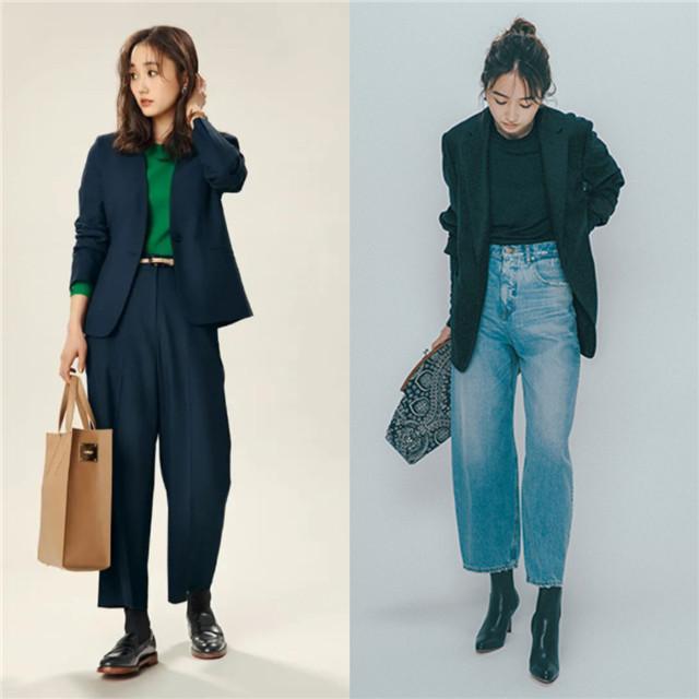 显高 完全可以照搬的4套秋装，优雅时髦又有女人味，好美
