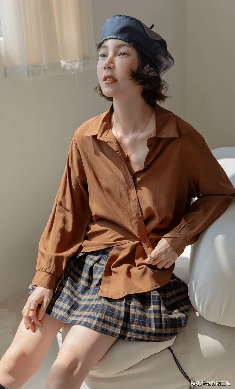 方针 “衬衣”这么穿搭,时髦、干练