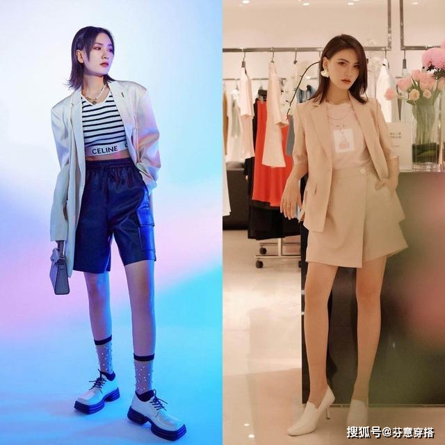 配饰 最近很流行的“小西装”,30+女人都适合,照着穿优雅又显瘦
