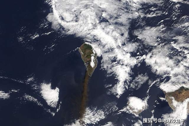 原創拉帕爾馬島火山噴發火山灰進入大氣層不過尚未到達平流層高度