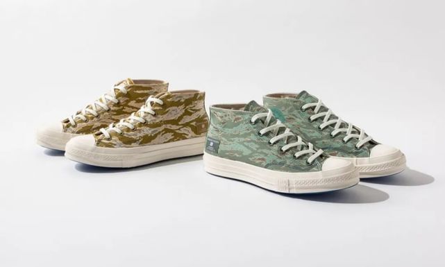 迷彩 跌破原价预警！匡威 x UND新联名"虎纹迷彩"官宣，下周限量发售！