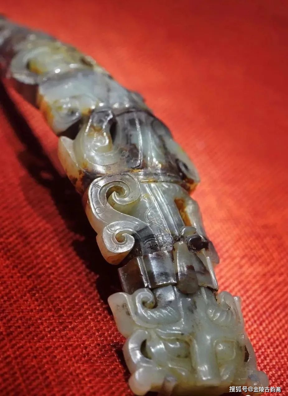 重口味古玉极品黑漆古鉴赏