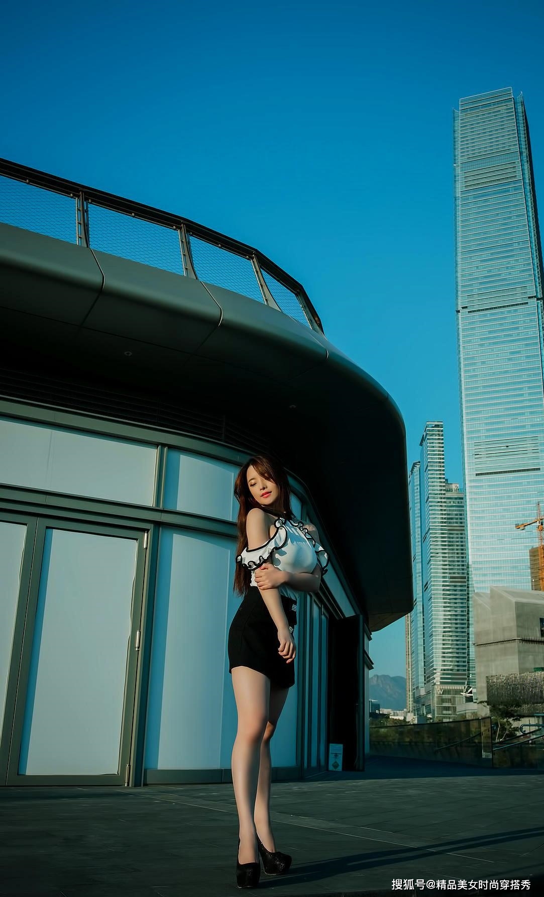 显高 衬衫搭配短裤,干练范十足又不失优雅,还很甜美减龄