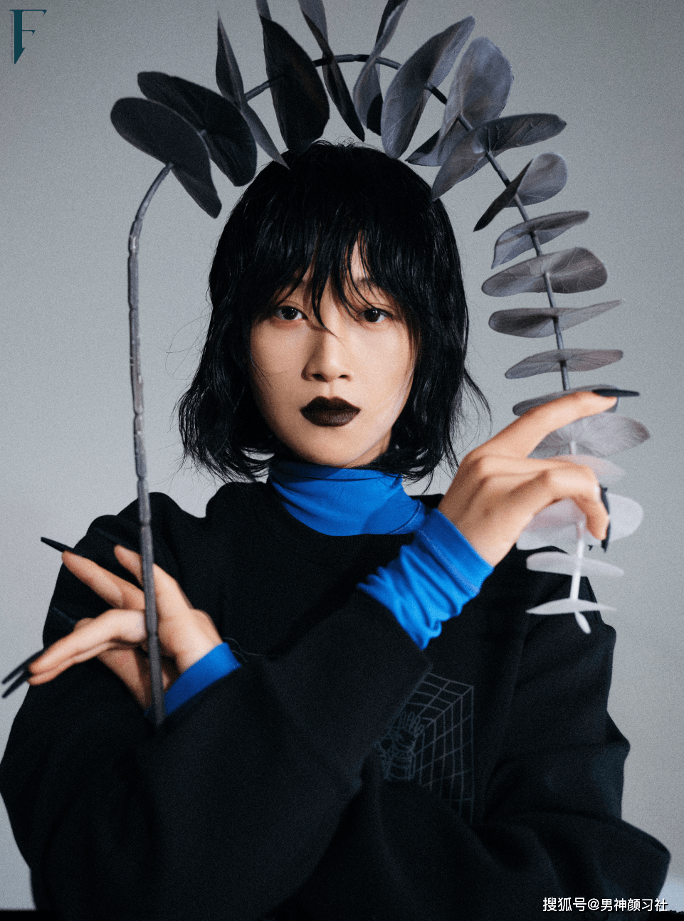 屈楚萧 越是“黑化”就越迷人！海澜之家这波穿搭操作是要上天吗？