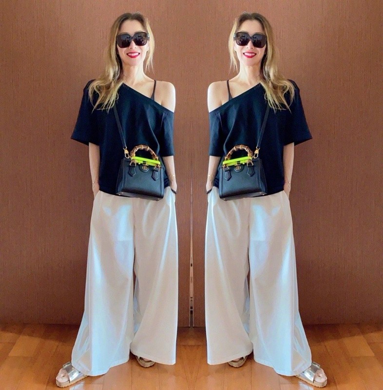 设计 郑秀文状态超绝！衬衫裙配蕾丝内搭又酷又美，身旁李嘉欣黯然失色