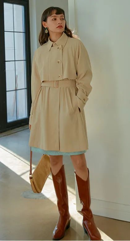 设计 穿10年也不过时的经典风衣，推荐你选这件！