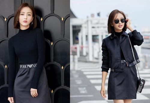 佟丽娅 佟丽娅也太有眼光了，看似“破旧”的针织衫，却成为最亮眼的服装