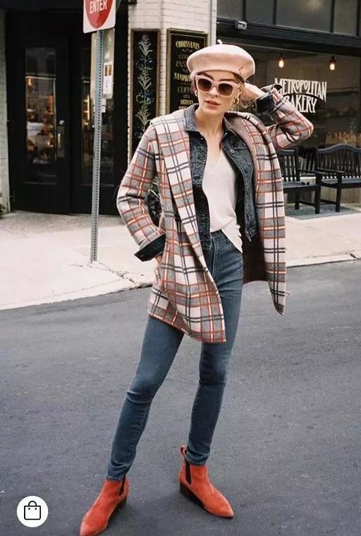 感觉 短款外套才更时髦!上身显瘦又时髦,小姐姐妥妥的时髦精