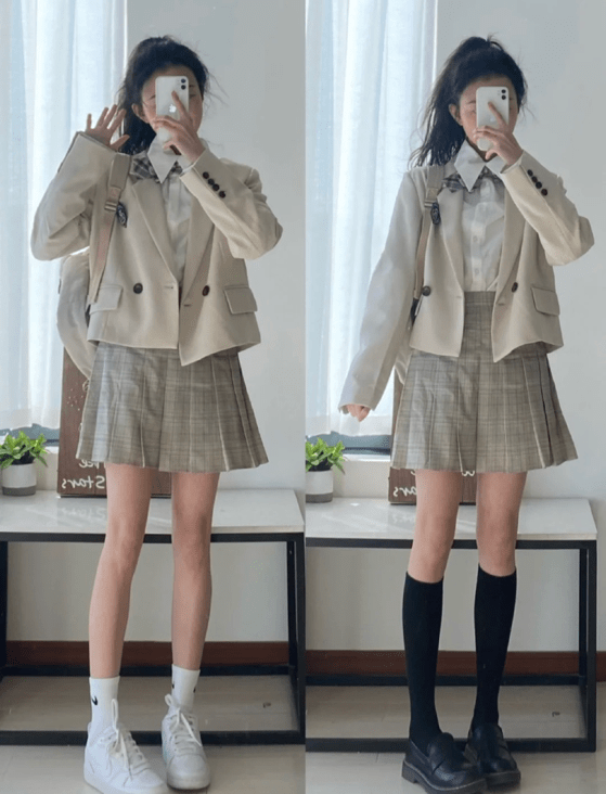 下半身 解锁百褶裙的复古穿法,显瘦时髦又有文艺范