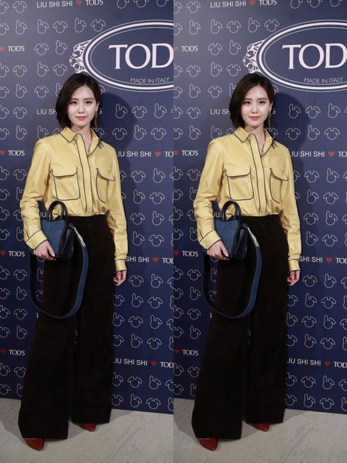 服装 8年前的刘诗诗衣品不咋地,穿着亮橘色的裙子好显黑,还好脸够嫩