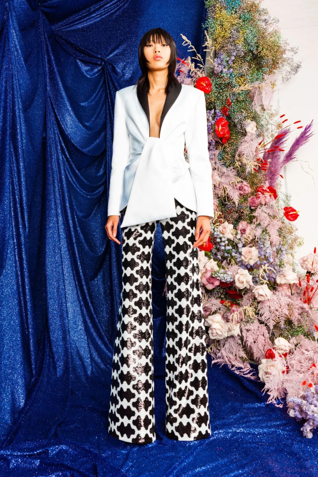 图案 Halpern 2021秋冬,轻松的炫耀,不同寻常的异样时尚