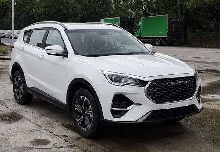 捷途x70 1.6t车型申报信息 输出最大功率145kw