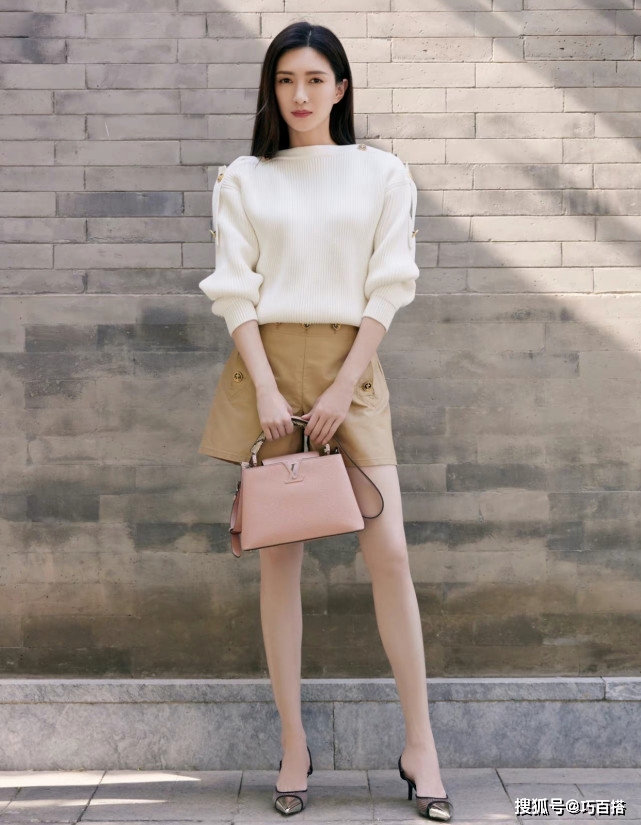 显得 江疏影私服不翻车！简单款也能气质范儿，真的太强了