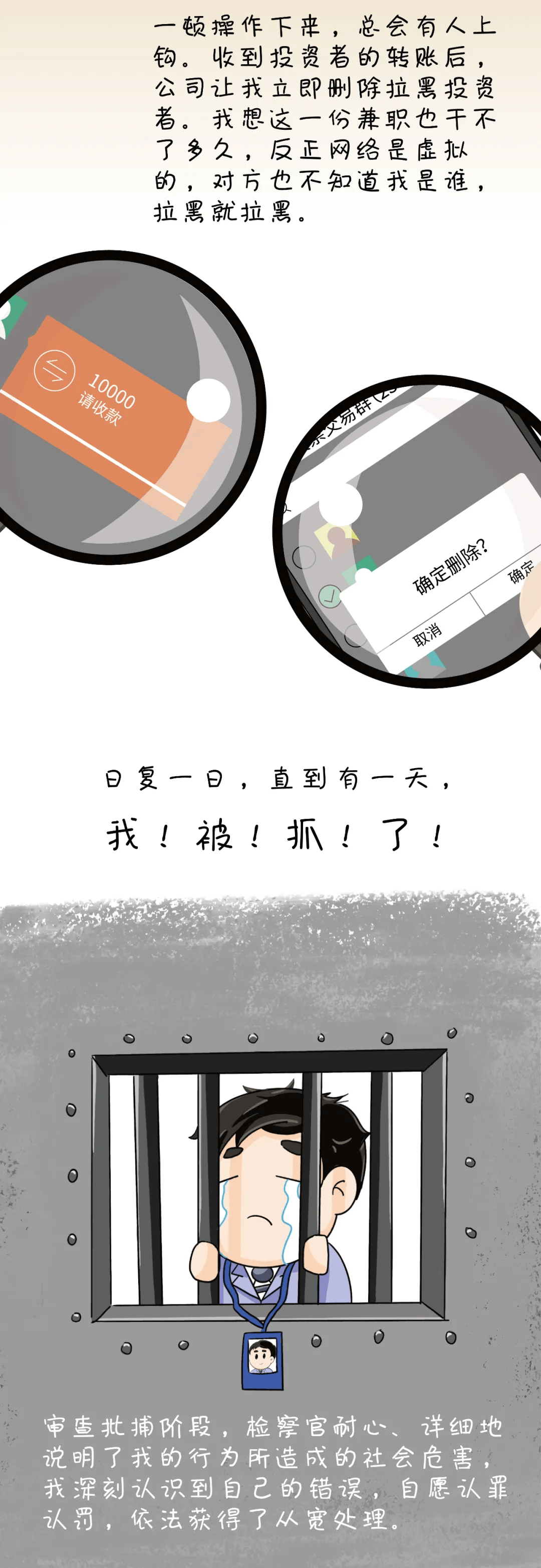 刘一辰|「漫画」大学生兼职切莫成为“电诈帮凶”