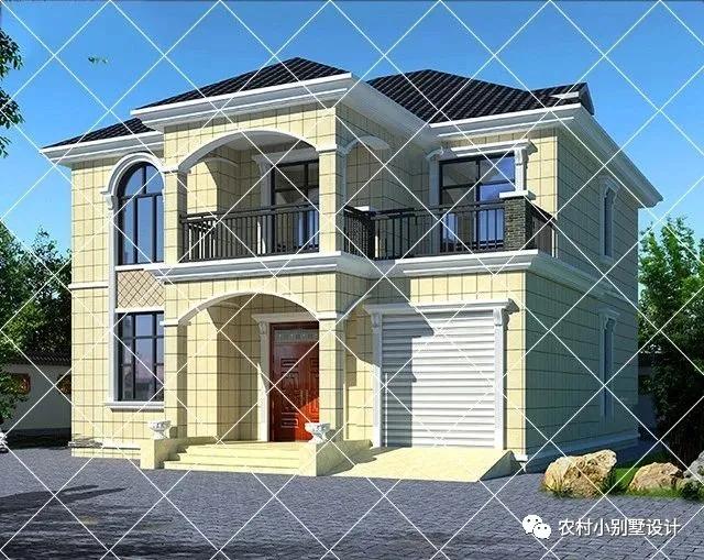 20套带车库的农村自建房别墅,每年春节回家都其乐融融_设计