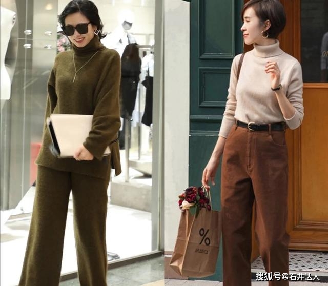 服装 这才是适合40岁女人的秋日穿搭！这些时髦look，温柔又高级