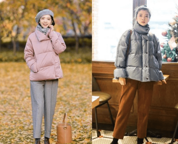 羽绒服 想要保暖又想瘦？这4种羽绒服搭配方式，时尚感和实用性合二为一