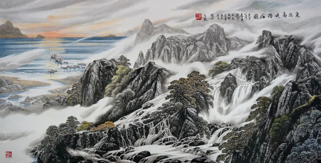 著名画家邓子敬近年中国画作品展示